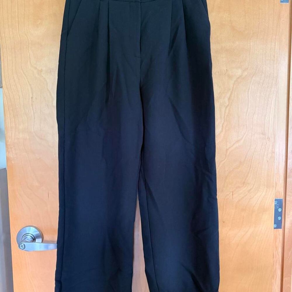 Abercrombie high rise wide leg